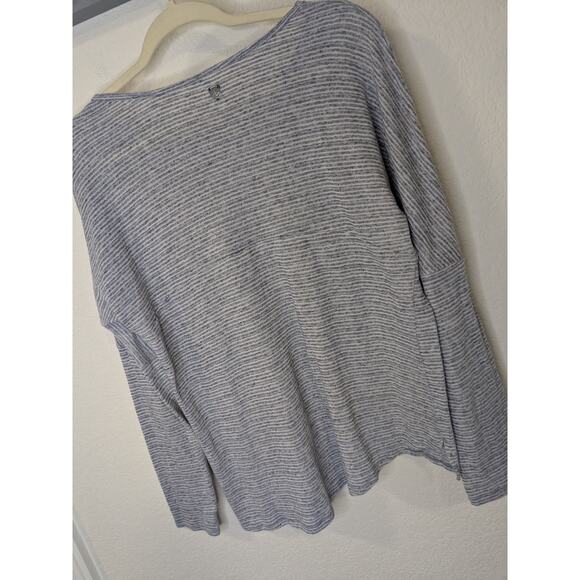 KUHL Allura Linen Blend Long Sleeve Lightweight Sweater Women Size XL Gray - Picture 9 of 10